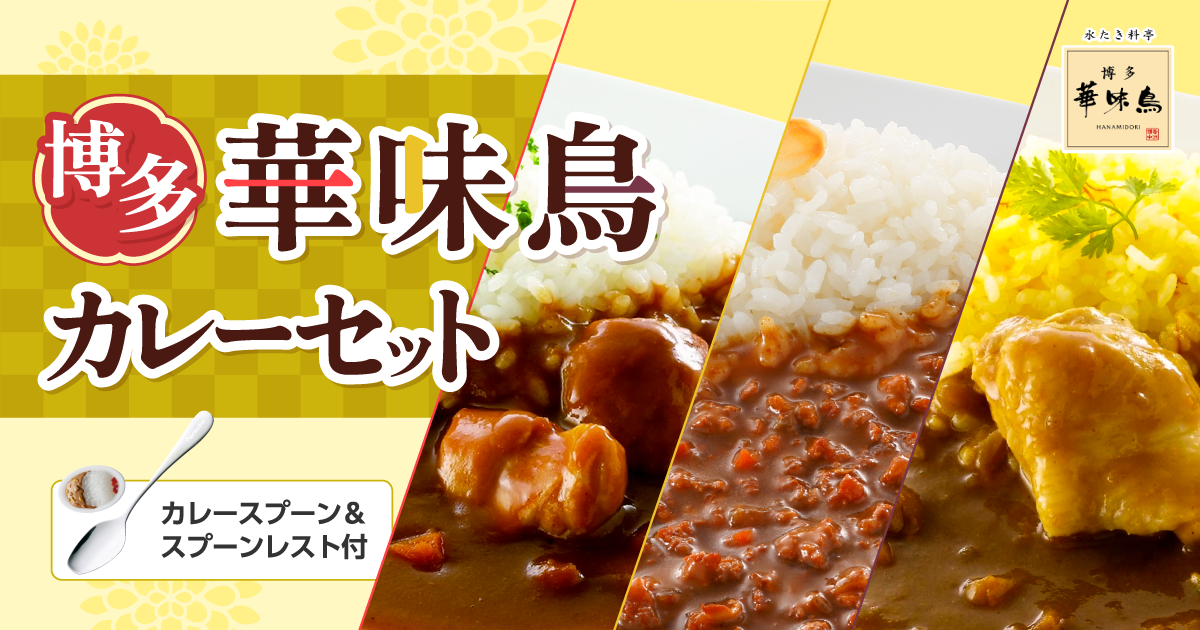 博多華味鳥カレーセット カレースプーン＆スプーンレスト付